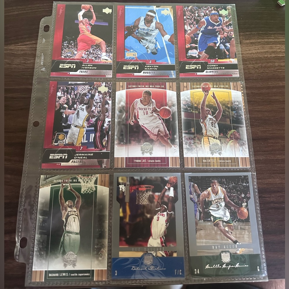 NBA cards 05 season